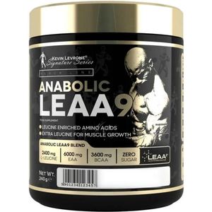 Kevin Levrone - Anabolic LEAA9 - 9 essentiële aminozuren - Fruit Massage - 240g - 30 porties