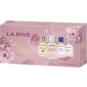 LA RIVE Vrouwengeuren Women's Collection Cadeauset Vanilla Touch 30 ml + Madame Isabelle 30 ml + Her Choice 30 ml + Queen Of Life 30 ml