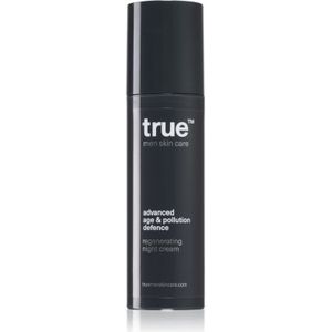 True Men Skin Care - Regenerating Night Cream - Nachtcrème - 50 ml