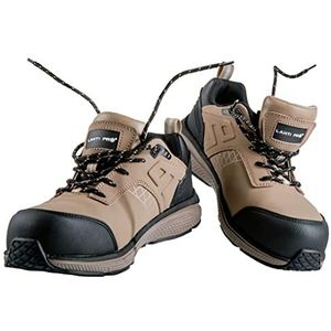 Lahti PRO Werkschoenen, veiligheidsschoenen, uniseks, maat: 40, kleur: beige, S3 SRC, EN ISO 20345, kunststof kap, antislip, schoenen, werkschoenen, b