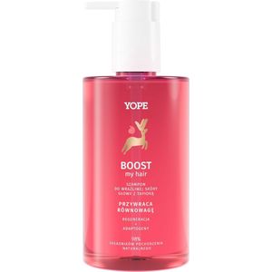 Yope - BOOST my hair - Shampoo - 300 ml - Veganistisch - Voor Gevoelige Hoofdhuid