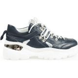 Baldinini - Sneakers - Zwart - Leer