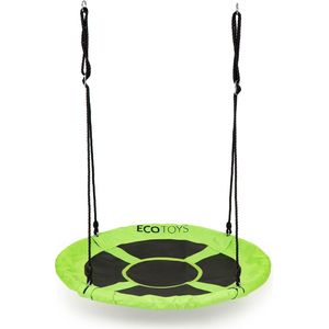 Nestschommel - Buitenspeelgoed - Diameter 100 cm - Groen