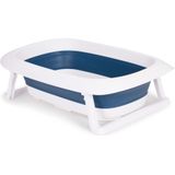 Babybadje - 81x49,5x22 cm - opvouwbaar - donkerblauw
