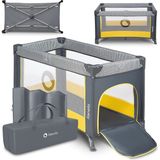 Lionelo Stefi - Meegroeibed - Campingbedje - 125x65cm - tot 15kg - Co-sleeper - Transporttas