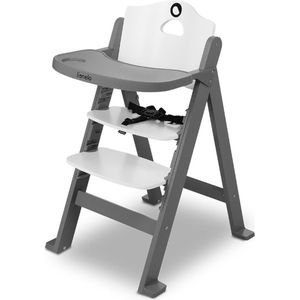 Lionelo Floris - Kinderstoel - berkenhout - 4-traps verstelling - tot 40kg
