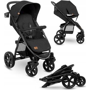 Lionelo Annet Plus - Kinderwagen 2in1 - inklapsysteem - XXL dakje - tot 22 kg