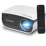 Overmax Multipic 2.5 HD 720p Projector: Groot Scherm 120 inch 16:9 4:3 2000 lumen, 50.000u LED, HDMI/USB, Ingebouwde Luidspreker, Zoom, Klaar voor EURO 2024? Beleef elk moment met Ultieme