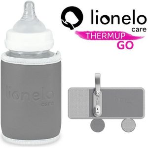 Lionelo - Thermup GO - Draagbare Flessenwarmer - Grijs - 5-in-1 Functie