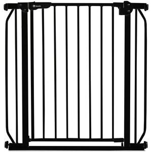 LIONELO Truus Slim - Veiligheidsrooster voor kinderen, voor deur of trap | Verstelbare breedte 75-105 cm | Zelfsluiting | Bidirectionele opening | Installatie zonder boren | Afgeronde randen