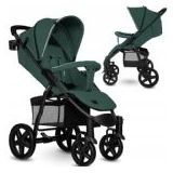 Lionelo - Annet Plus - Kinderwagen - Verstelbaar - Inklapbaar - XXL Zonnescherm - Inclusief Accessoires