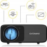 Overmax - Multipic 4.2 - Beamer - 200” FULL HD - WIFI - 4500 Lumen