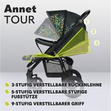 Lionelo Annet Tour - buggy - inklapsysteem - XXL dakje - tot 22 kg