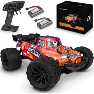 Overmax Strike - RC auto voor Kindren 4x4 - Terreinwagen 1:16 - Snelheid tot 45km/u - Bereik tot 100m