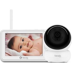 Lionelo - Babyline 8.3 - Babyfoon - 360° Camera - 5 Inch Scherm