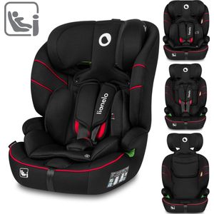 Lionelo Levi - i-Size Autostoeltje - Groep 1-2-3 - 5-punts gordel - 76-150cm 9-36kg - Memory Foam - Versterkte hoofdsteun