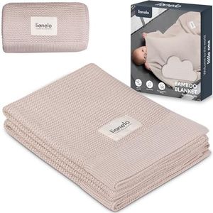 Lionelo - Deluxe Baby Deken - Hypoallergeen - Antibacterieel - Antischimmel - 100% Bamboe Katoen