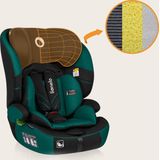 Lionelo Levi i-Size Autostoel – 1,5–12 Jaar (76–150 cm, Groep 1/2/3) – Universele Installatie met Autogordel – 10 Posities Hoofdsteun – Zijbescherming – Verwijderbare Rugleuning en Wasbare Bekleding