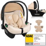 Lionelo Astrid i-Size - Autostoeltje - Memory Foam - Hoogte-instelling van de hoofdsteun 7cm
