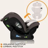 Lionelo Aart - i-Size Autostoel - 40-150 cm - Groep 0-1-2-3 - Montage Voorwaarts en Achterwaarts