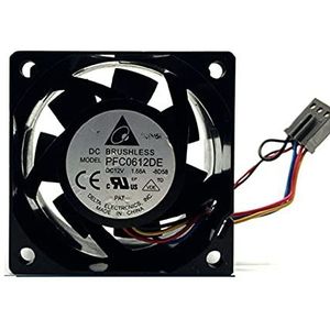 PFC0612DE 6038 6CM 12V 4-wire PWM high speed server cooling fan