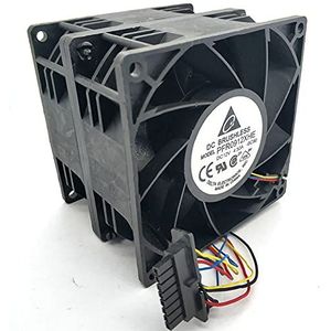 2pcs/set DELTA PFR0912XHE 9238 12V 4.50A 8wire 10P PWM Computer cooling fan