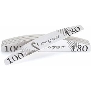 Aba Group - Halve Maan Nagelvijl - 100/180 - 10 Stuks - Wegwerp - Duurzaam