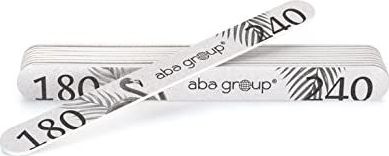 Aba Group - Professionele Nagelvijlset - 10 Stuks - Dubbelzijdige Nagelvijlen voor Gelnagels - Gradatie 180/240 - Rechte Vorm
