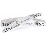 Aba Group - Nagelvijl - Halve Maan - Flamingo - 25 Stuks - 100/180 Standard - Duurzaam