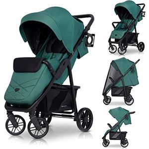 Buggy 9 kg lichtgewicht tot 22 kg duurzaam Flex by SaintBaby Mineral 04