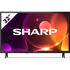 Sharp 32FA2E 32"" (81cm) HD Ready TV, Harman/Kardon luidspreker (32"", LED, HD), TV, Zwart