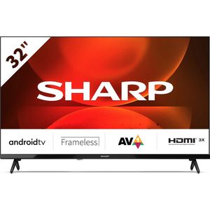Sharp 32FH2EA tv 81,3 cm (32 inch) HD Smart TV Wifi Zwart