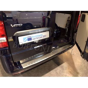 Krasvrij rvs bumperbescherming Mercedes Vito W447 V-Class | 2014-2019 | 2020+