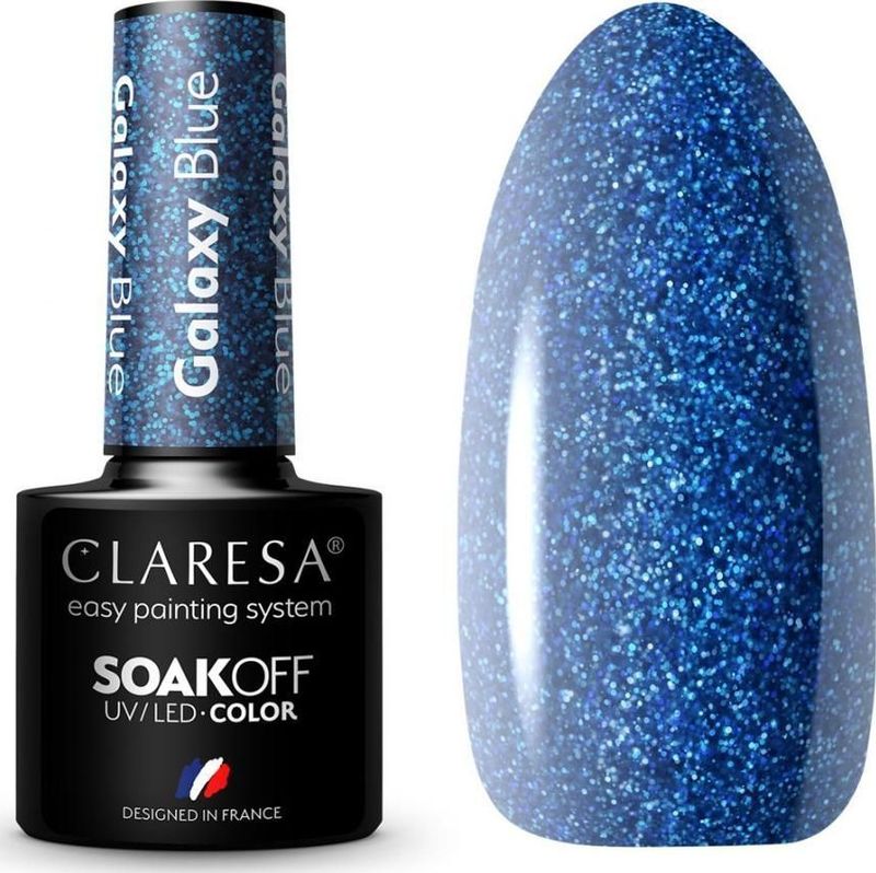 Claresa - Galaxy Blue - UV/LED Gellak - 5ml - Donkerblauw