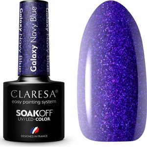 Claresa - SoakOff UV/LED Color Galaxy - Nagellak - Navy Blue - 5 g