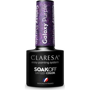 Nagellak - Paars - 5 ml - Glans - Gemiddelde Viscositeit