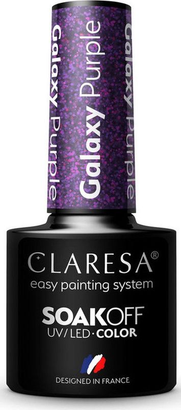 Nagellak - Paars - 5 ml - Glans - Gemiddelde Viscositeit