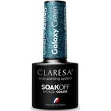 Claresa - Galaxy Green - UV/LED Gellak - Donkergroen - 5ml