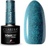 Claresa - Galaxy Green - UV/LED Gellak - Donkergroen - 5ml