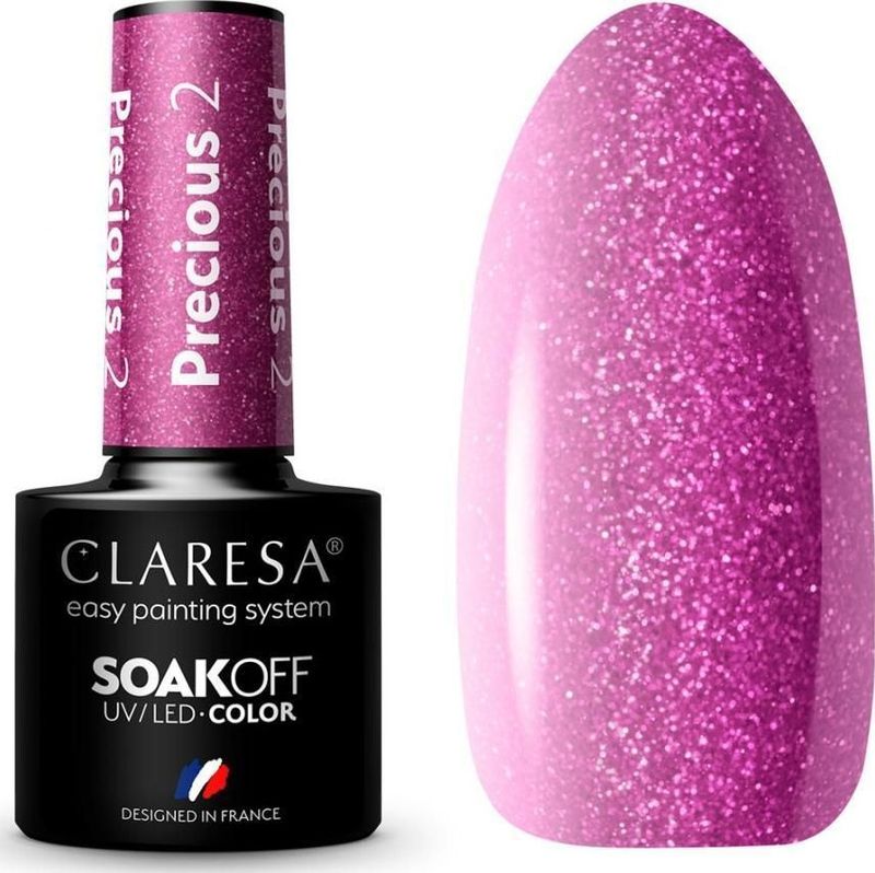 Claresa - Precious PS2 - Gellak - Frambozen Roze - 5ml