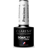 Claresa - Precious PS4 - Gellak - Parelmoer Wit - 5ml