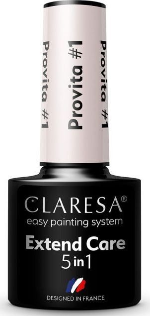 Claresa - Extend Care 5 in 1 Provita - Nagellak - Tint #1 - 5 g