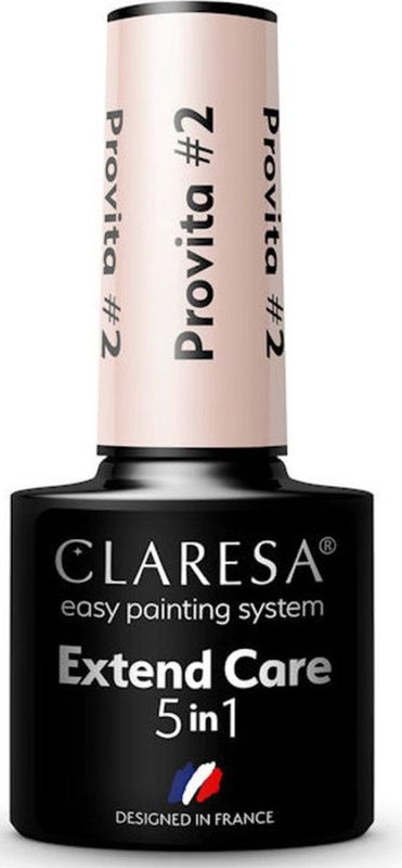 Claresa - Extend Care 5 in 1 Provita Base - Nagellak - Tint #2 - 5 g