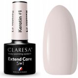Claresa - Extend Care 5 in 1 Keratin - Nagellak - Tint #1 - 5 g