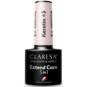 Claresa - Extend Care 5 in 1 Keratin - Nagellak - Tint #2 - 5 g
