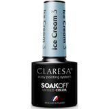 Claresa - SoakOff UV/LED Color Ice Cream Gel Nagellak - 5 g - Gel