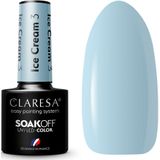 Claresa - SoakOff UV/LED Color Ice Cream Gel Nagellak - 5 g - Gel