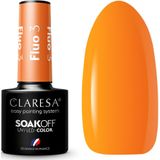 Claresa - SoakOff UV/LED Gel Nagellak - Fluo Kleur - 5 g