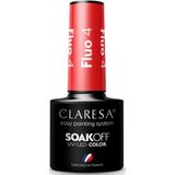 Claresa uv/led gellak 5ml fluo 4