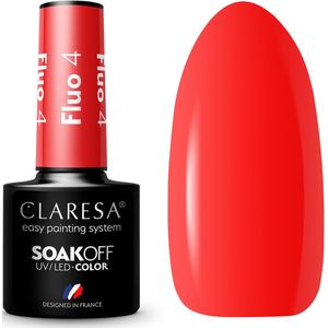 Claresa uv/led gellak 5ml fluo 4